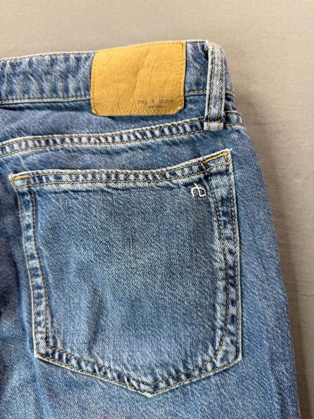 Rag & Bone Dre Low-Rise Baggy Boyfriend Jeans Millerton Size 26 - Picture 2 of 11
